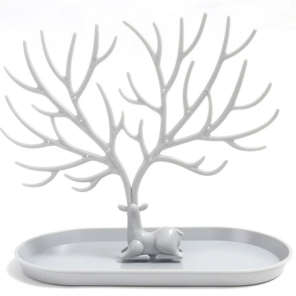 Antler Jewelry Storage Rack Smooth Deer Horn Jewels Display Shelf Rings Earrings Small Accessories High Quality Showing Stand
