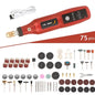 USB Rechargeable Cordless Engraving Pen Wireless Rotary Tool Portable Handheld Precision Engraver for Jewelry Glass DIY Craft