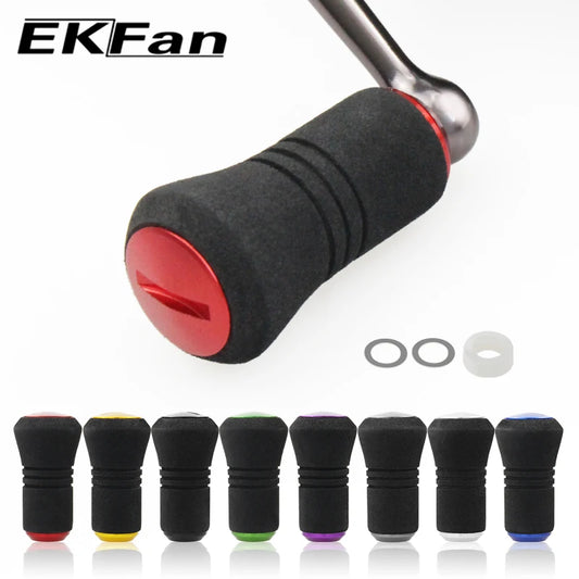 EKFan 1PC with 7*4*2.5mm Bearing EVA Ultralight Spinning Baitcasting Fishing Reel Knob for A/S/D Lure Reel Handle DIY Parts