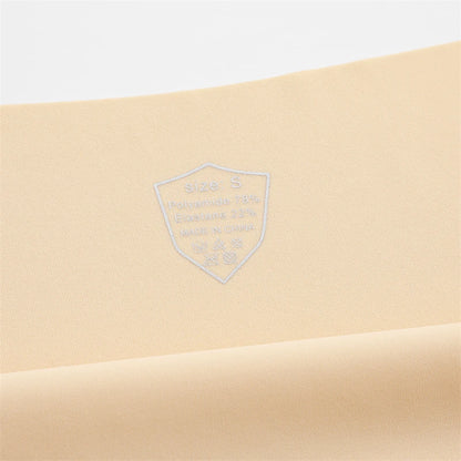 3Pcs Ultra-thin Seamless Silk Underwear Women's Panties Sexy Low-Waist Stretch Bikini Solid Color Briefs Lingerie XS-XXL Fashion