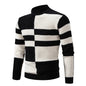 New Autumn and Winter Casual Warm Neck Sweater Knit Pullover Tops  Man Clothes