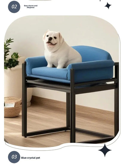 Foldable Pet Ramp for Dogs Cats Non Slip Steps Stairs Ladder for Small Large Senior Pets to Climb Bed Sofa