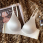 Satin Bralette Slip for Small Bust Women Seamless One Piece Wireless Support Anti Sagging Comfort Everyday S-XL MOYISU Sexy AB