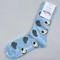 Happy Socks Men's Mid-tube Socks Four Seasons Pure Cotton Classic Socks SIZE 41-46