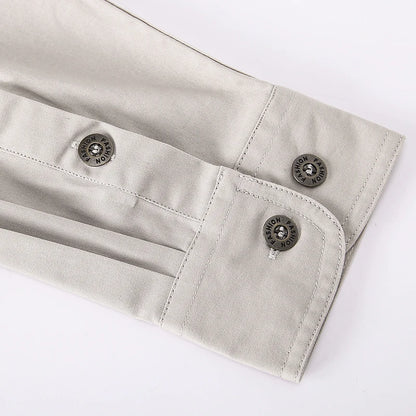 2024 Spring Cotton Cargo Shirt for Men Long Sleeve Multi-Pocket Shirts Outdoor Casual Colthing High Quality Militar Overshirt