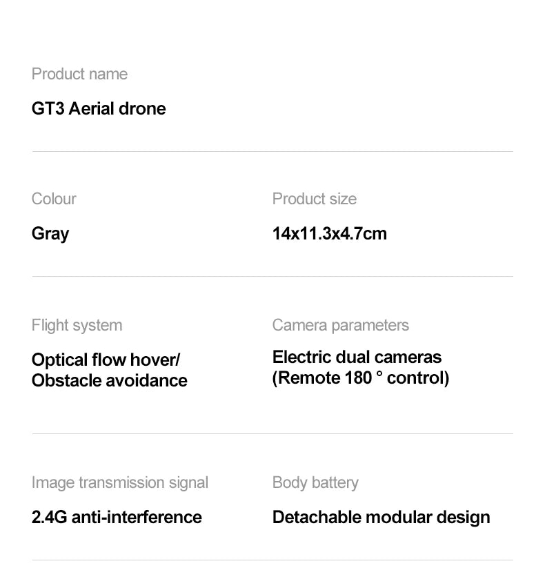 Lenovo GT3 GPS Drone 8K Aerial HD Photography Optical Flow Positioning Five-side Obstacle Avoidance Brushless Foldable Drone