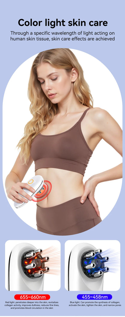 2025 Face & Body Sculpting Massager Body Cellulite Facial Machine Fat Burner Shaping Slimming Device Lose Weight  Massage Tools