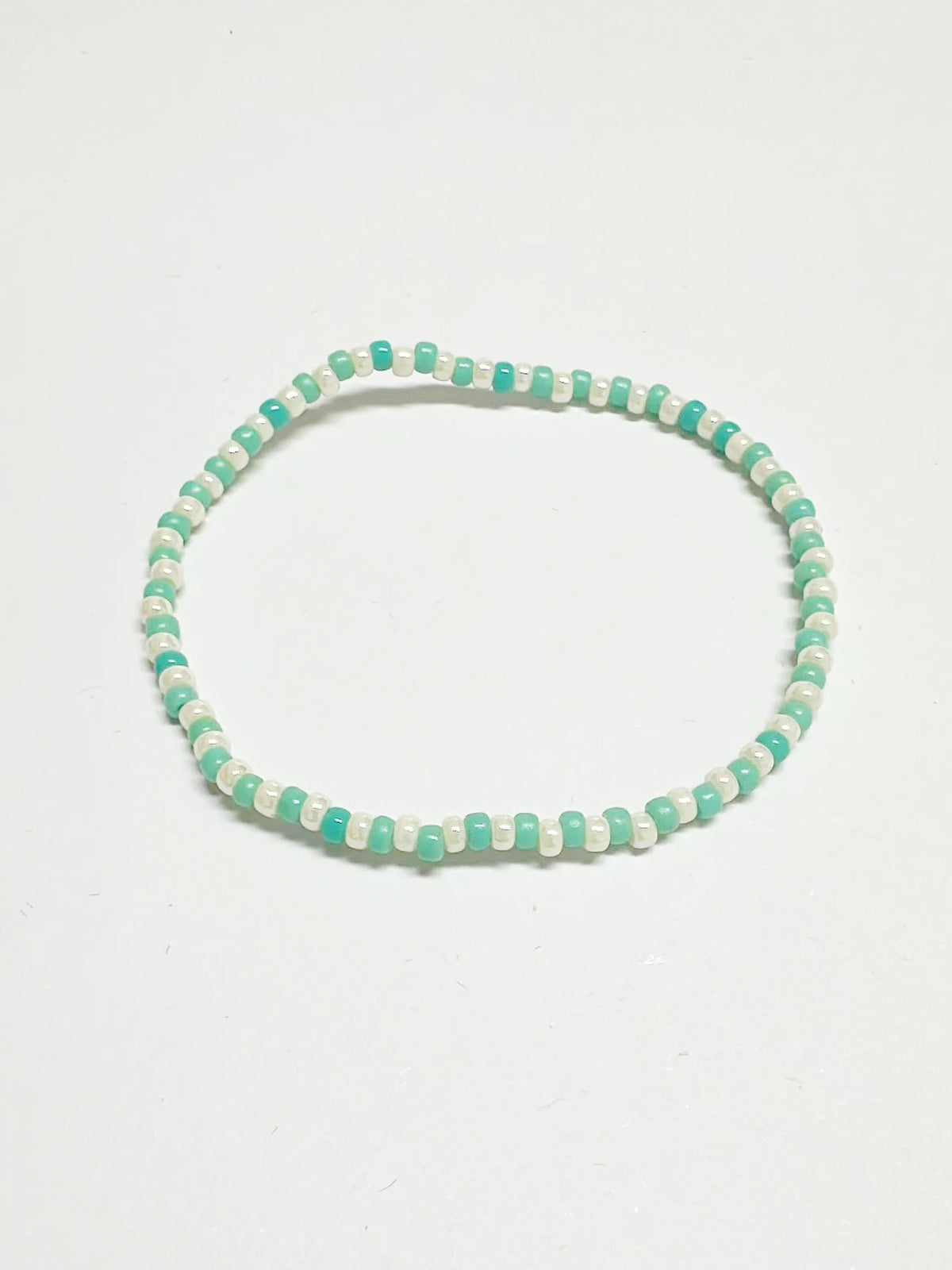 3mm Bohemian ladies beaded bracelet color mix and match fashionable versatile bracelet jewelry