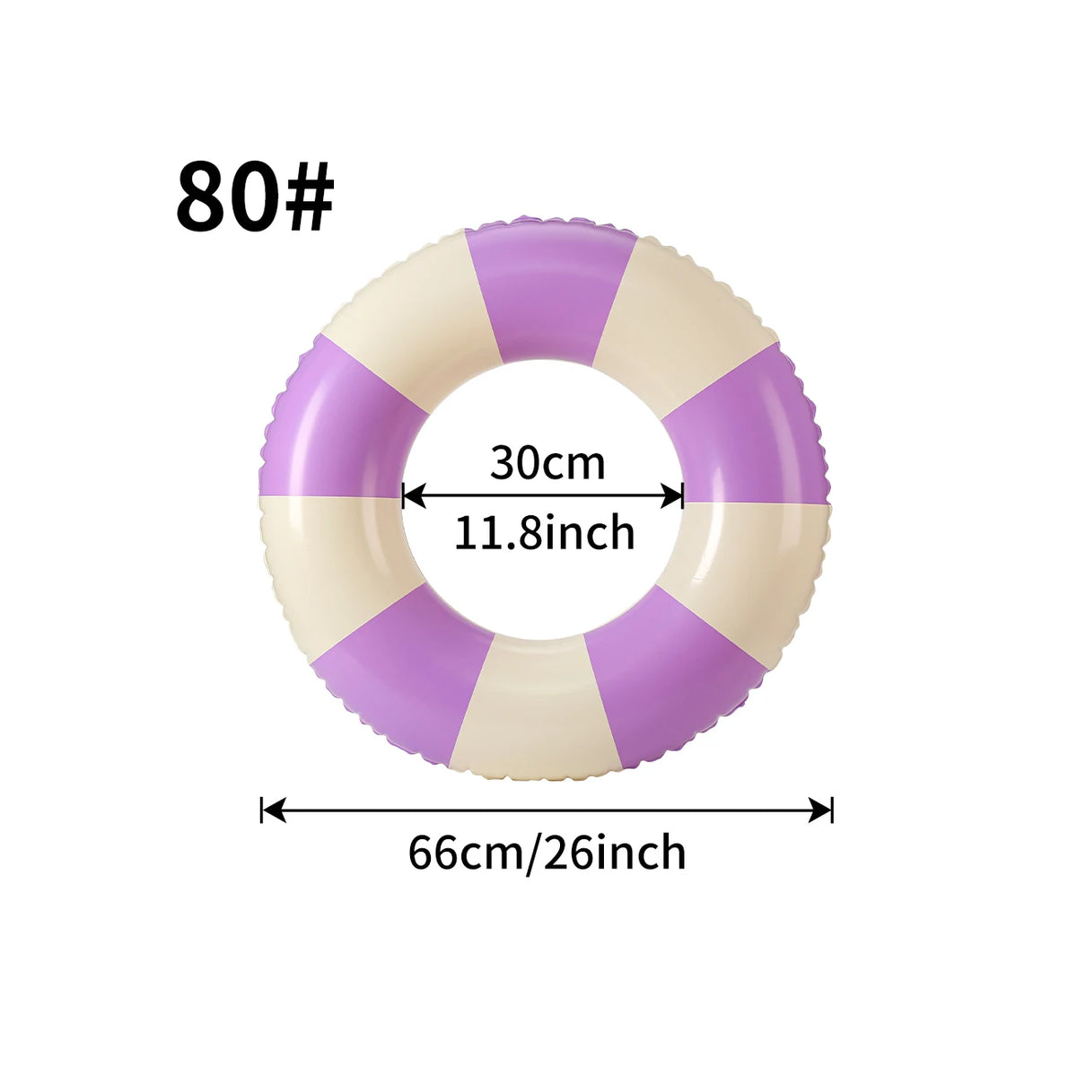 1PC Ins Style Macaron Inflatable Swimming Ring Adult Thickened Pool Float Summer Pool Party Water Toy