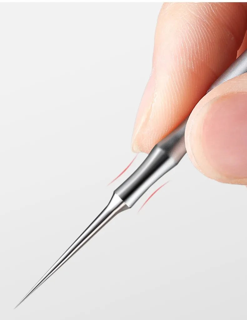 New 1pcs German Ultra-fine Cell Pimples Blackhead Whitehead Clip Beauty Salon Special Remove Acne Fat Particles Needle Tool