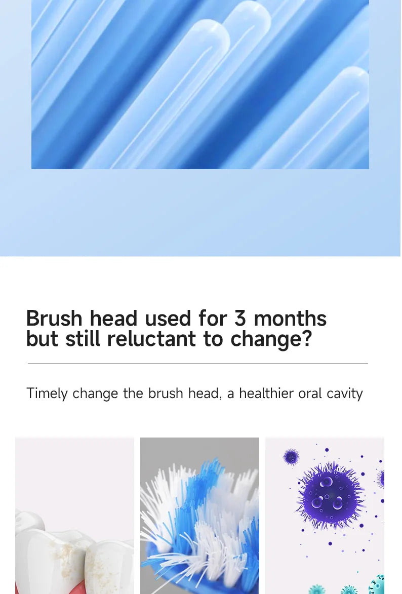 Electric Toothbrush Head Replacement Children Kids Brush Heads Fit for Oral Pro-Health B Stages D100K 4510K D10 D12