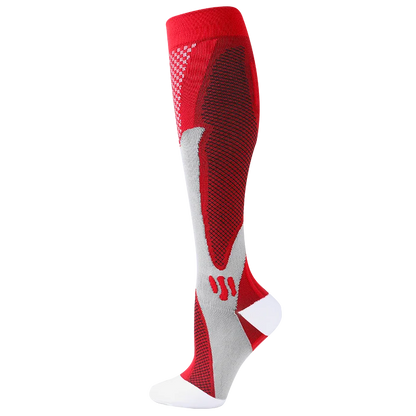 Compression Stockings Blood Circulation Promotion Slimming Compression Socks Anti-Fatigue Comfortable Solid Color Socks