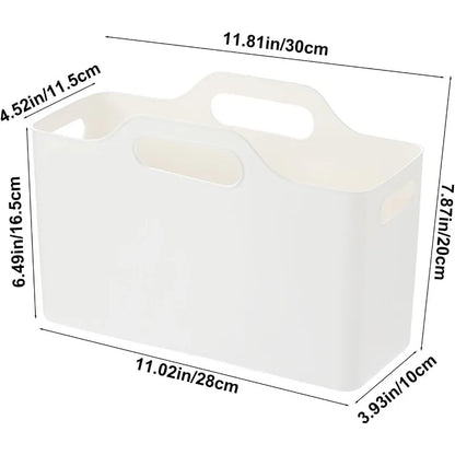 1pc Contemporary Rectangular Soft Storage Bins - Multipurpose Kitchen Sink Organization