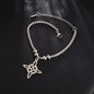 Witch Knot Cuff Bracelet Stainless Steel Pagan Witchcraft Symbol Magic Knot Good Luck Amulet Bangls Celtic Knot Jewelry