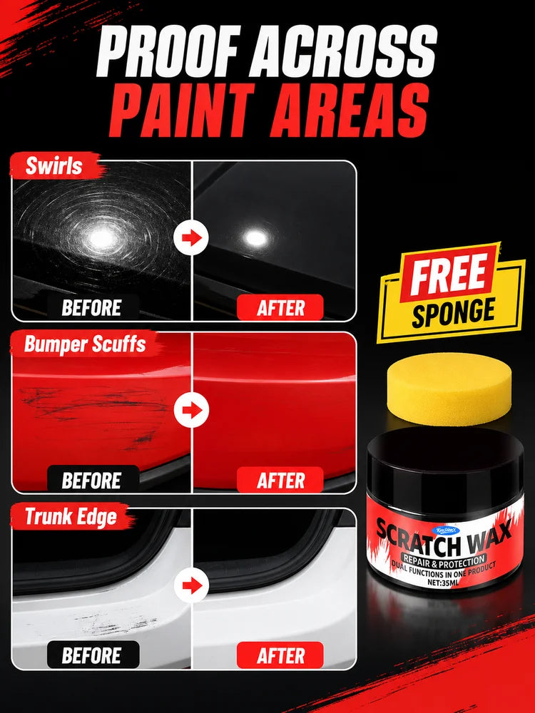 Car Scratch Repair Cream Cerium Oxide and Nano Coating for Deep Scratches Restore Shine for Auto Body Car Detailing