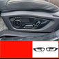 LHD For BYD Tang  EV DMI 2022-2024 ABS carbon Car Style Interior Front Rear Air Vent Outlet Cover Gear Window Control Pane