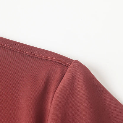 Men's Ultra Stretch Short Sleeve Shirt Business Casual  Breathable Stretchable Abrasion-Resistant Solid Color Short Sleeve Shirt