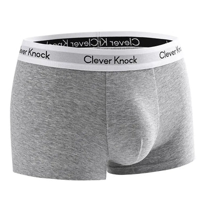 3Pcs Men's Boxer Shorts Cotton Underwear Solid Underpants Sexy Panties Male Breathbale Lingerie Plus Size L-6XL Wholesale Lots