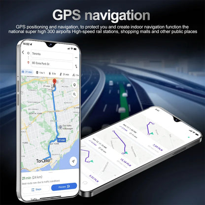 New Smartphone 5G Ai For 17 Pro Max 7.3HD 22G+2TB Mobile Phones Android Dual Sim 7800mAh Unlocked Cell Phone Global Version