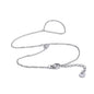 Yhpup Trendy Stainless Steel Zircon Beads Back of Hand Chain Finger Bracelet Fashion Chic Sexy Jewelry Waterproof Wholesale Gift