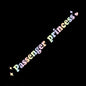 The Text Car Stickers Passenger Princess Interior Decoration Rear View Mirror Fashion Stickers Creative Sport PVC Vinyl Decals