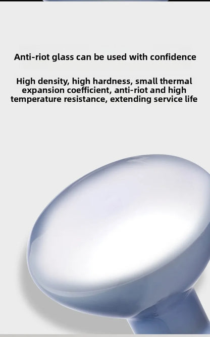 SuperRep Frosted UVA Reptile Heat Lamp-Daylight Basking Bulb for Tortoises & Bearded Dragons-Gentle Warming Light for Terrariums