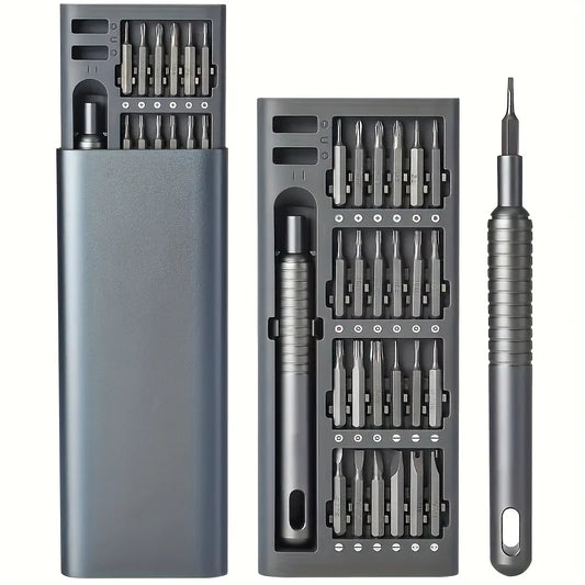 24 in 1 Digital Maintenance Precision Screwdriver Set with Portable Storage Box and Electronic Device Disassembly Tool,Computer