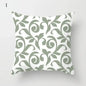 Mint Green Pillowcase Geometric Print Cushion Cover Sofa  Decorative throw pillow cushion covers40x40cm 50x50 45x45