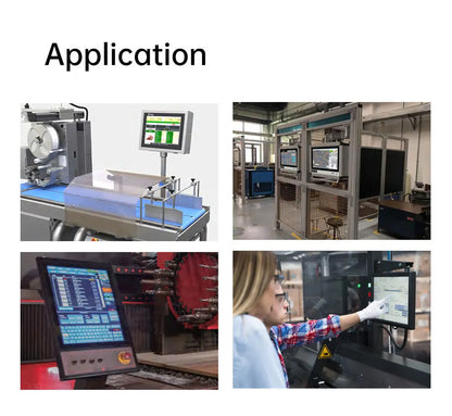 15-23.8 Inch Industrial Touch Screen Panel Pc Aluminum Case Embedded Front Ip65 All In One Industrial Panel Pc