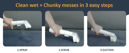 OMESER 750W Portable Carpet Cleaner 15KPa Handheld Spot Cleaner for Pet Hair Car Sofa Spray Suction Integrated Clean Machine