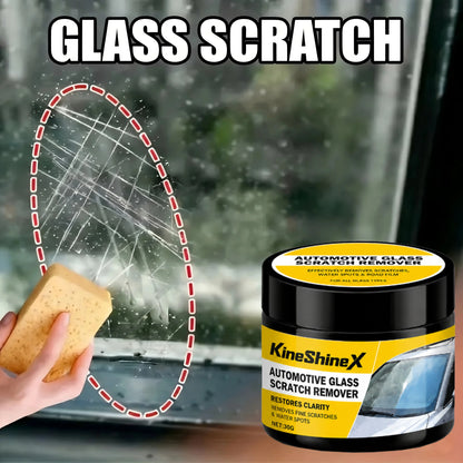 Polish / Restore / Brighten – Car Glass Scratch Repair Compound, Windshield Renovation Paste, Mirror Finish Brightener