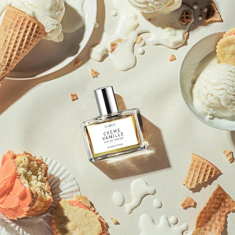 Sweet Creamy Vanilla Ice Cream Perfume, Fresh Mango Pistachio Gourmand Eau De Toilette Long-lasting Alluring Women's Fragrance