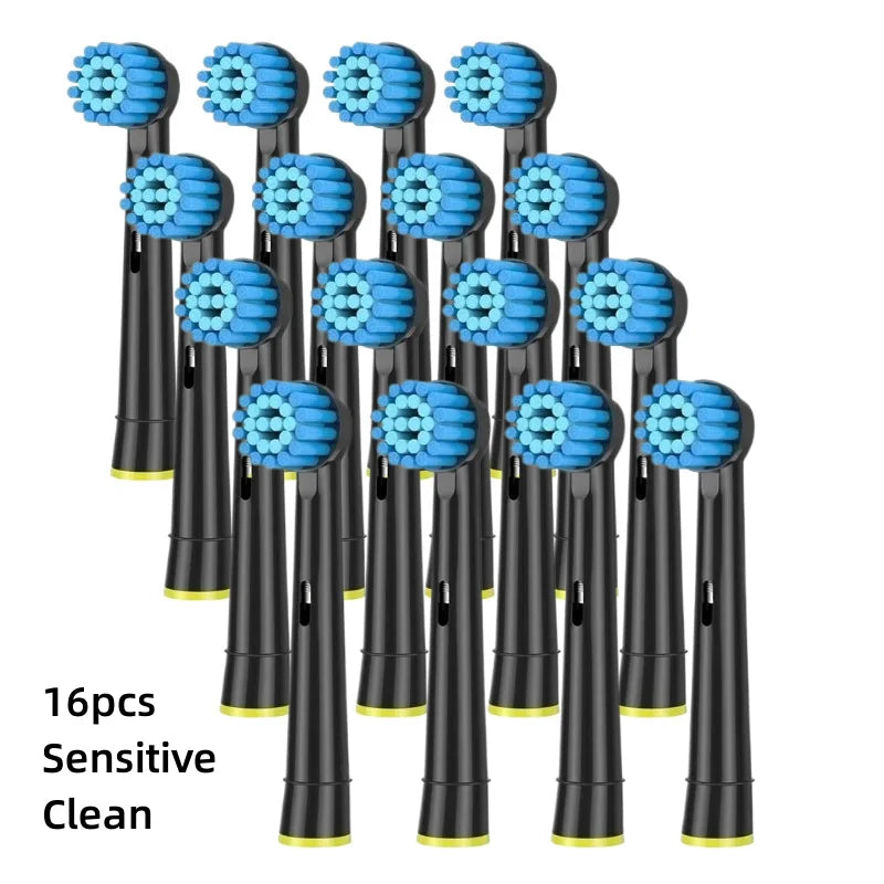 Soft Sensitive Replacement Brush Heads for Oral B Braun Electric Toothbrush Gentle and Comfortable Brushing for Sensitive Gums