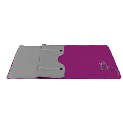 Portable Sauna Blanket 180*80cm,Heating Blanket w/ Remote Control for Relaxation Detoxification Purple/Silver/Black