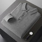 Mens Button Pullover Sweater Lapel Slim Fit Pullover Knit HeavyWeight Polo Sweaters Winter Outdoor Warm Solid Color Streetwear