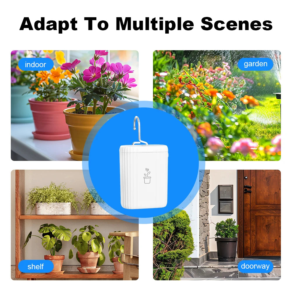 WiFi Smart Life Automatic Drip Irrigation System Kit Garden Irrigation Controller Plant Phone APP Control Watering Timer Device