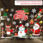 Christmas Window Stickers Christmas Wall Sticker Kids Room Wall Decals Merry Christmas Decorations For Home New Year Stickers