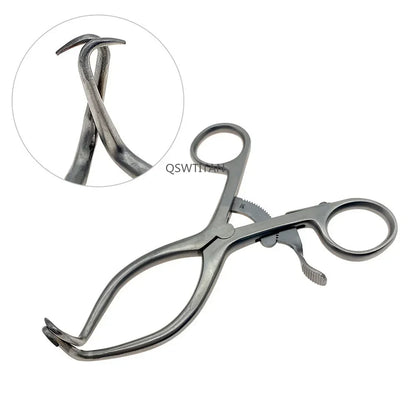 Stainless Steel Weitlaner Retractor 2 Claws Self-Retaining Retractor Orthopedic Bone Retractor Veterinary Surgical Instruments