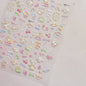 Ocean Shell Starfish Shell Conch Whale Dolphin Seahorse Coconut Tree Water Bubbles Self Adhesive Nail Art Sticker Manicure Decal