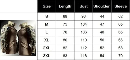 Tactical Frog Suit Men Airsoft Clothes Hunting Paintball Military Sets Assault Shirts Special Forces Outdoor Uniform Pants