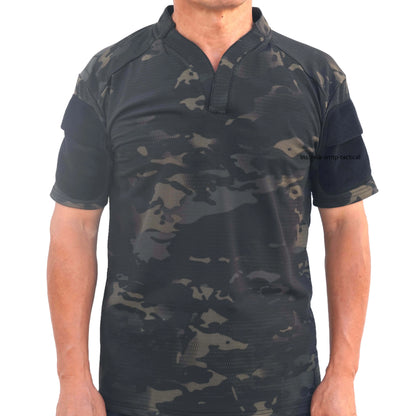SMTP002 VS Short Sleeves Shirt Breathable Summer Combat Nylon Shirt Short Sleeves MC VS Tactical Shirt