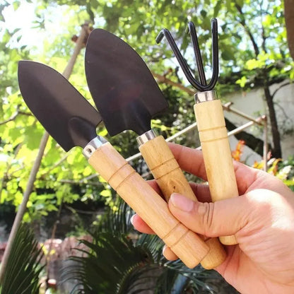 3Pcs Mini Garden Tools Set for Indoor Plants Cactus Vegetables Digging Weeding Flower Pot Small Plants Gardening Kit