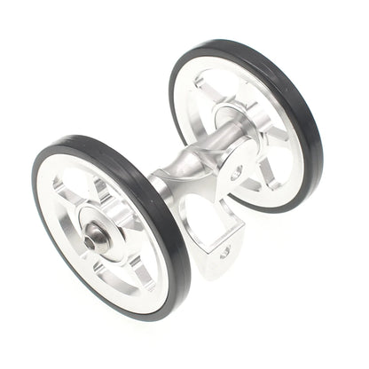 TWTOPSE Bike Easywheel Mudguard Fender Wheel For Brompton Folding Bicycle Mud Guard Wheel Double AL7075 CNC A C Line 77g 60mm