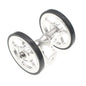 TWTOPSE Bike Easywheel Mudguard Fender Wheel For Brompton Folding Bicycle Mud Guard Wheel Double AL7075 CNC A C Line 77g 60mm