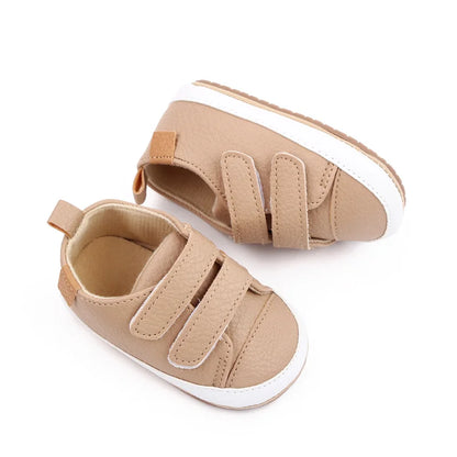 Baby Casual Sneaker Spring and Autumn Soft PU and TPR Sole Anti-slip High Quality Hot Selling 2023 New Fashion for Toddler 0-12M