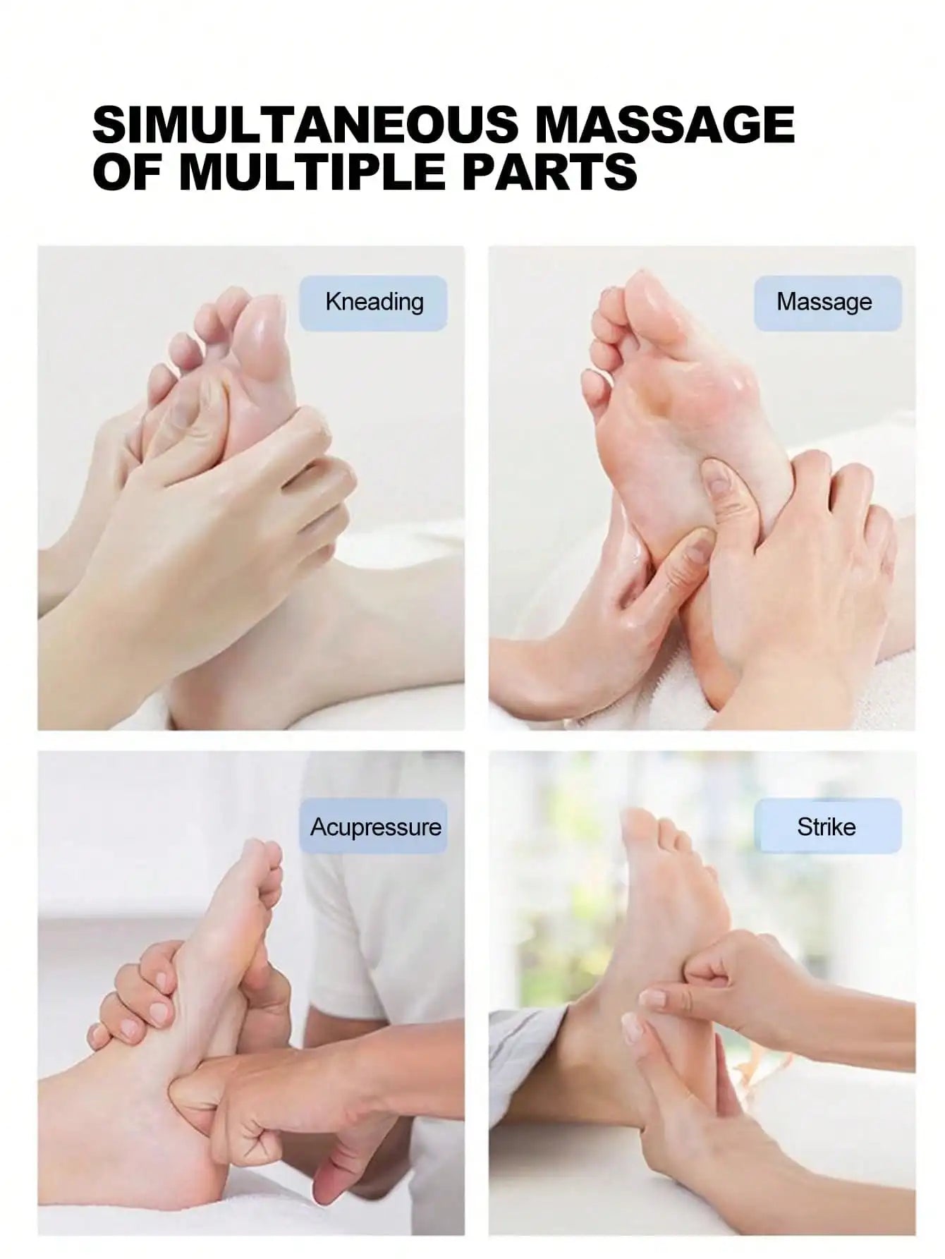 2026Foot Massager Foot Therapy Machine EMS Foot Massage Pad Pulse Fully Automatic Foot Meridian Pressing Device