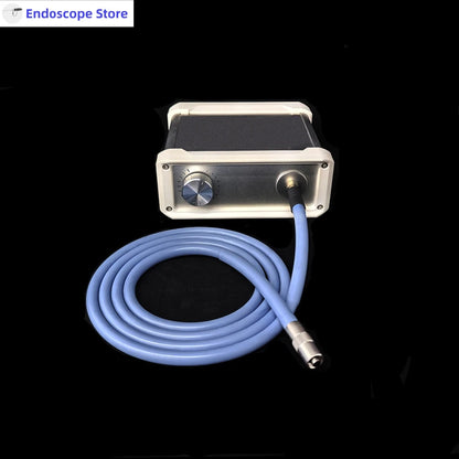 MINI Portable LED 50W 100W Endoscope Optics Microscope Laparoscopy Cystoscopy Light Source and Cable Pets Vet ENT Adjustable