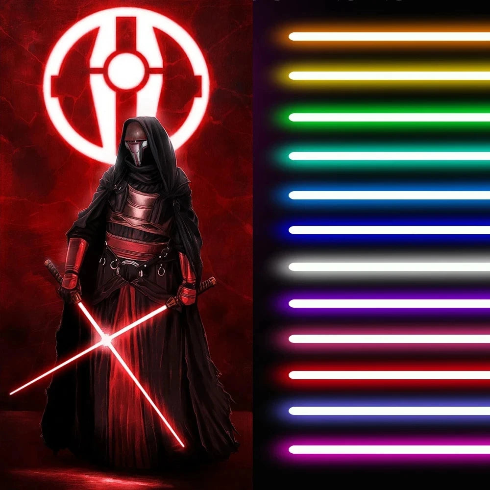 RGB Metal Lightsaber Sword Toys Sabre De Luz Light Saber Espada Brinquedos Juguetes Zabawki Oyuncak Kpop Lightstick