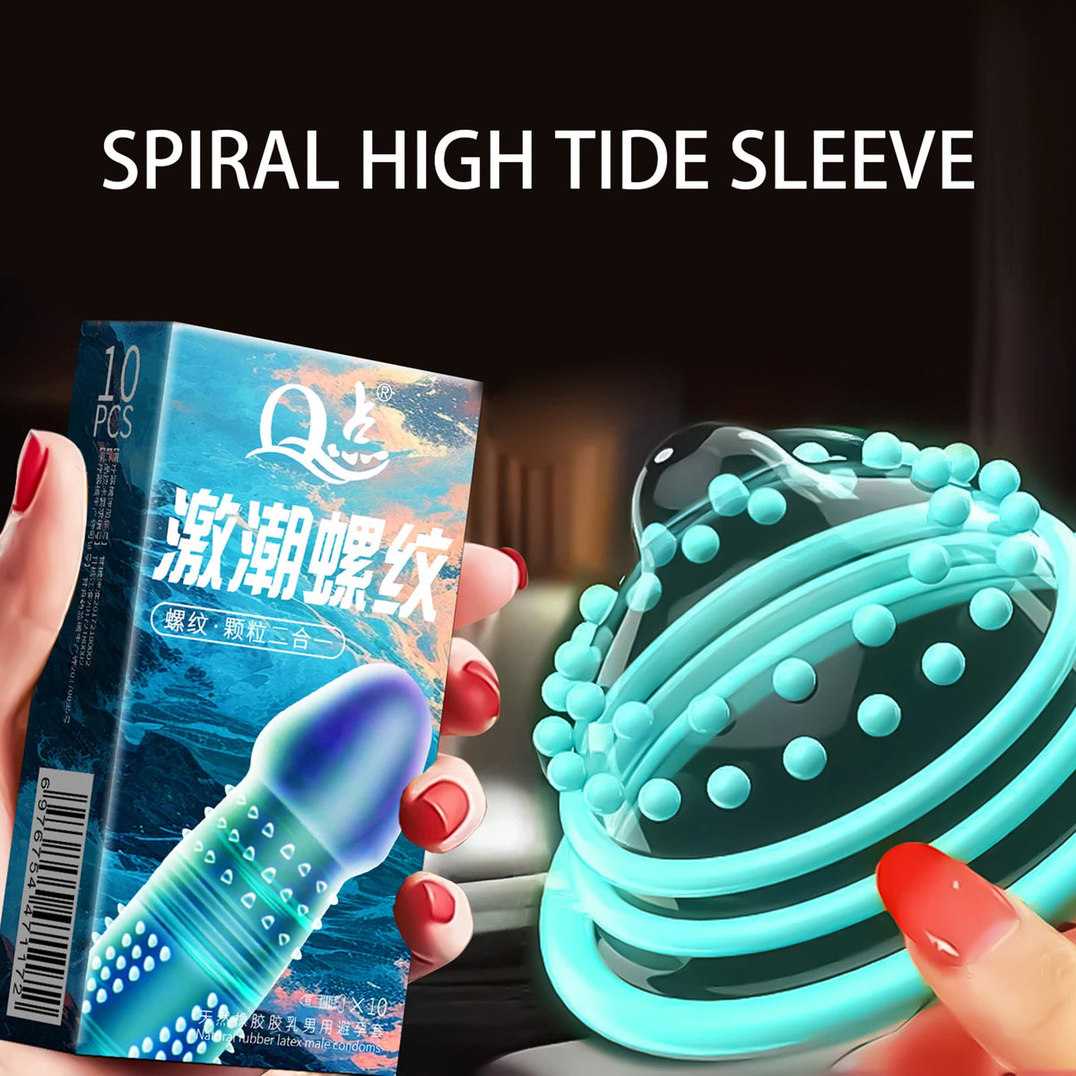 0.01 Ultra Thin Condoms For men Ejaculation delay Ice Hot Feeling Latex Condom Penis Sleeve  Vaginal Stimulation dult sex toys