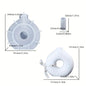 1 DIY Round Vase Silicone Mould Epoxy Resin Mould Handmade Plaster Art Vase Mould Home Decoration Making Supplies